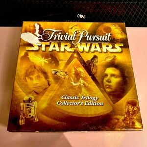 Trivial Pursuit Star Wars Classic Trilogy Collector's Edition‎ Complete In Box